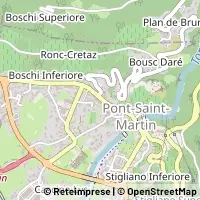 মানচিত্র Pont-Saint-Martin