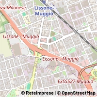 Mapa Lissone
