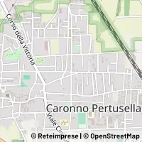 Kaart Caronno Pertusella