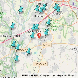 Mappa Via Gianni Rodari, 24049 Verdellino BG, Italia (4.88313)
