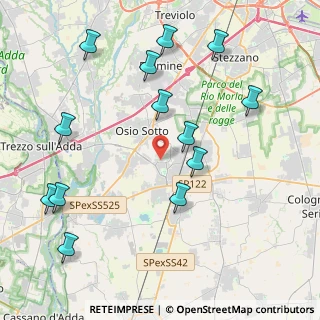 Mappa Via Gianni Rodari, 24049 Verdellino BG, Italia (4.77)