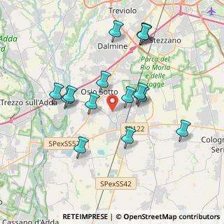 Mappa Via Gianni Rodari, 24049 Verdellino BG, Italia (3.672)