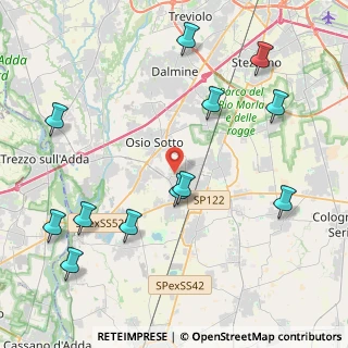 Mappa Via Gianni Rodari, 24049 Verdellino BG, Italia (4.99417)