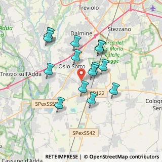 Mappa Via Gianni Rodari, 24049 Verdellino BG, Italia (3.194)