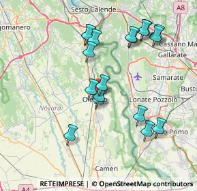 Mappa Strada Statale, 28047 Oleggio NO, Italia (7.52833)