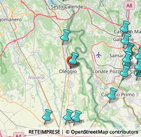 Mappa Strada Statale, 28047 Oleggio NO, Italia (11.4845)