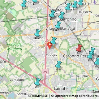 Mappa Via Camillo Benso Conte di Cavour, 21040 Origgio VA, Italia (2.97647)