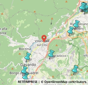 Mappa Via Gramsci, 25089 Villanuova Sul Clisi BS, Italia (3.40455)
