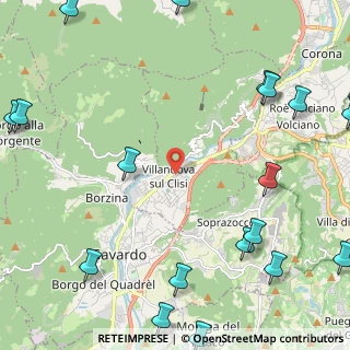 Mappa Via Gramsci, 25089 Villanuova Sul Clisi BS, Italia (3.5495)