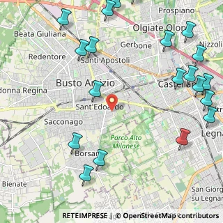 Mappa Via Alba, 21052 Busto Arsizio VA, Italia (3.0585)
