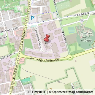 Mappa Viale degli Artigiani, 21, 20832 Desio, Monza e Brianza (Lombardia)