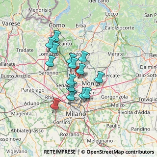 Mappa Viale degli Artigiani, 20033 Desio MB, Italia (10.432)