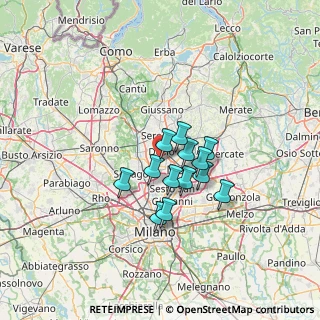 Mappa Viale degli Artigiani, 20033 Desio MB, Italia (9.23846)
