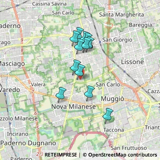 Mappa Viale degli Artigiani, 20033 Desio MB, Italia (1.47667)