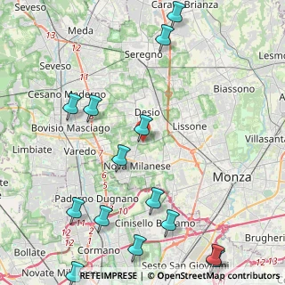 Mappa Viale degli Artigiani, 20033 Desio MB, Italia (5.79143)
