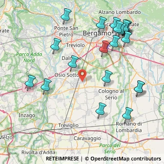 Mappa Via Palma Il Vecchio, 24049 Verdello BG, Italia (10.2385)