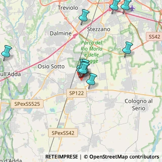 Mappa Via Palma Il Vecchio, 24049 Verdello BG, Italia (3.97333)