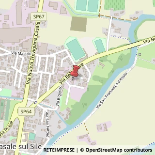 Mappa Via G. Falcone, 3, 31032 Casale sul Sile, Treviso (Veneto)