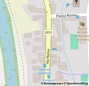 Mappa Via roma, 36050 Bolzano Vicentino VI, Italia (0.06923)
