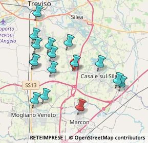 Mappa Via dell'Artigianato, 31032 Casale sul Sile TV, Italia (3.99313)