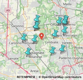 Mappa Via XII Strada, 20031 Cesate MI, Italia (3.56857)