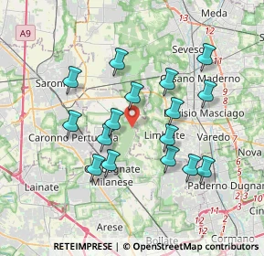 Mappa Via XII Strada, 20031 Cesate MI, Italia (3.32063)