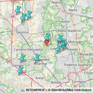 Mappa Via XII Strada, 20031 Cesate MI, Italia (4.39091)