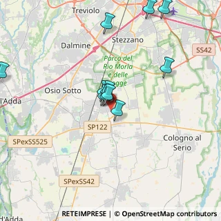 Mappa Str. Consortile della Vite, 24049 Verdello BG, Italia (4.045)