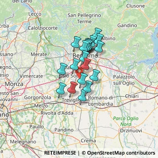 Mappa Str. Consortile della Vite, 24049 Verdello BG, Italia (9.678)