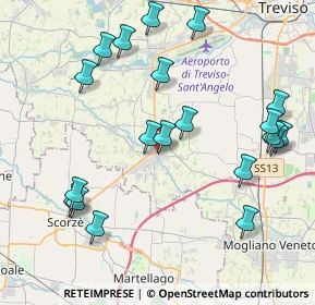 Mappa Via Cairoli, 31059 Zero Branco TV, Italia (4.5445)