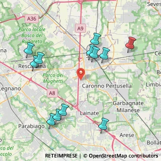 Mappa Via Cavour, 21040 Origgio VA, Italia (4.625)