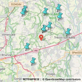 Mappa 20877 Roncello MB, Italia (4.87083)