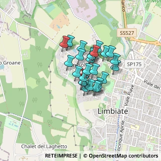 Mappa Via Luigi Pasteur, 20812 Limbiate MB, Italia (0.25769)