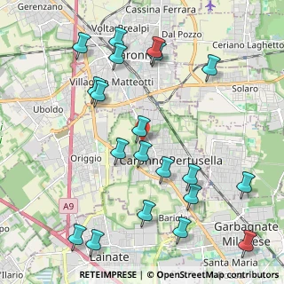 Mappa Via Matteotti Giacomo, 21042 Caronno Pertusella VA, Italia (2.434)