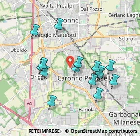 Mappa Via Matteotti Giacomo, 21042 Caronno Pertusella VA, Italia (1.78267)