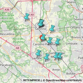 Mappa Via Matteotti Giacomo, 21042 Caronno Pertusella VA, Italia (3.21923)