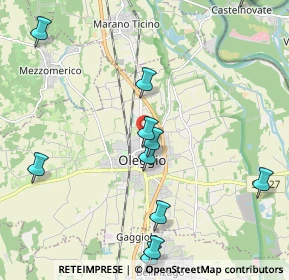 Mappa Via della Pace, 28047 Oleggio NO, Italia (2.45)