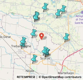 Mappa Via Michelangelo Buonarroti, 30037 Scorzè VE, Italia (3.99929)