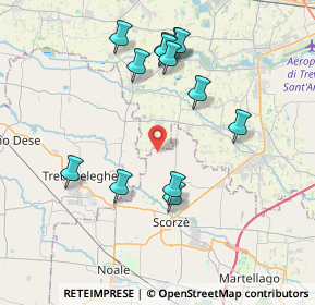 Mappa Via Michelangelo Buonarroti, 30037 Scorzè VE, Italia (3.86231)