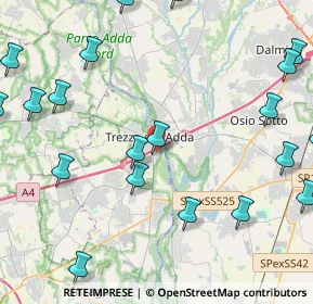 Mappa Via Michelangelo B., 20056 Trezzo sull'Adda MI, Italia (5.8385)