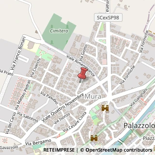 Mappa Via Michelangelo Buonarroti, 7, 25036 Palazzolo sull'Oglio, Brescia (Lombardia)