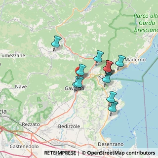 Mappa Via Dossello, 25089 Villanuova Sul Clisi BS, Italia (5.805)