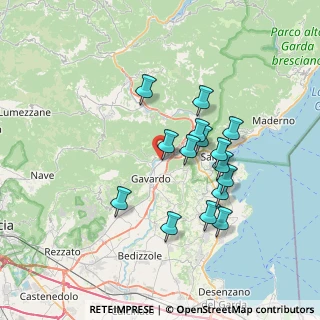 Mappa Via Dossello, 25089 Villanuova Sul Clisi BS, Italia (6.296)