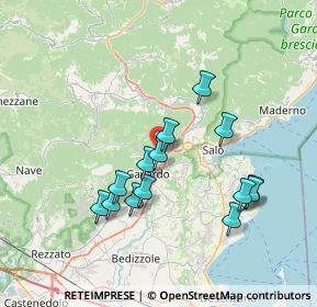 Mappa Via Dossello, 25089 Villanuova Sul Clisi BS, Italia (6.77214)