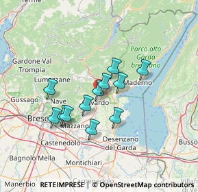 Mappa Via Dossello, 25089 Villanuova Sul Clisi BS, Italia (10.5775)