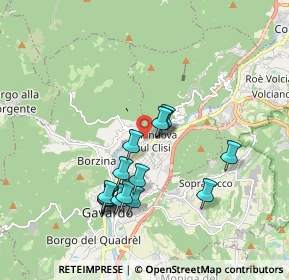 Mappa Via Dossello, 25089 Villanuova Sul Clisi BS, Italia (1.66533)