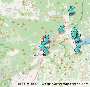 Mappa Via Dossello, 25089 Villanuova Sul Clisi BS, Italia (3.88308)