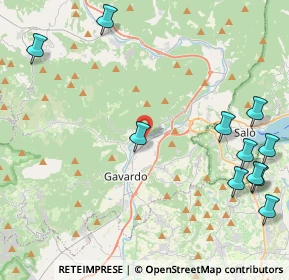 Mappa Via Dossello, 25089 Villanuova Sul Clisi BS, Italia (6.09769)