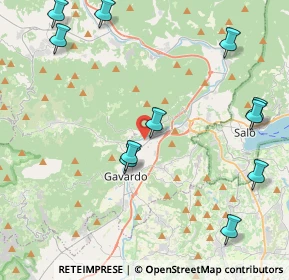 Mappa Via Dossello, 25089 Villanuova Sul Clisi BS, Italia (5.09818)
