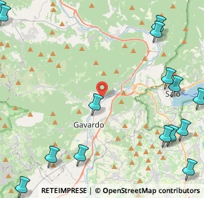 Mappa Via Dossello, 25089 Villanuova Sul Clisi BS, Italia (6.64933)